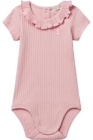 Benetton Unisex Baby Body M/M 3f1aab00n Strampler für Jungen und Mädchen, , 80
