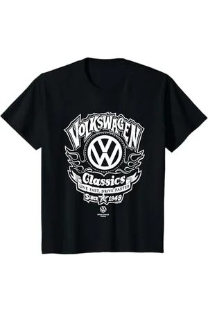 Volkswagen Kinder Flaming VW Biker-Logo für Kinder T-Shirt