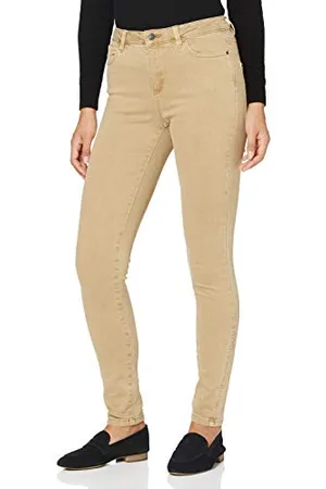 ESPRIT Damen Hose 990ee1b306, Camel, 34