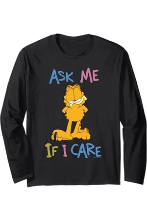 Garfield Ask Me If I Care Langarmshirt