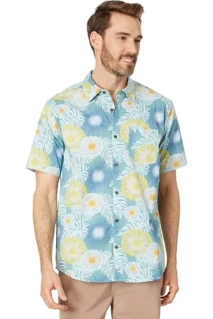 Hurley Herren One & Only Lido Stretch Short Sleeve Woven Hemd, , XL