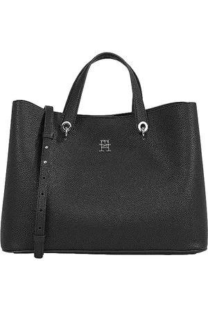 Tommy Hilfiger TH EMBLEM SATCHEL Schultertaschen Damen, , OS