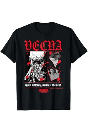 Stranger Things Vecna Henry Creel Gothic Suffering Zitat T-Shirt