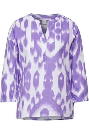 Street one Damen A344479 Bluse Aus Leinenmischung, , 38 EU