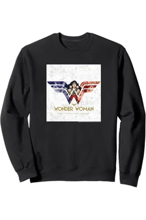 DC Comics Originals DC Wonder Woman Frauenpower, Wahrheit, Stärke, Heldin, XOXO Comic Sweatshirt