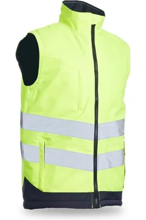 Blackrock Warnweste, gepolstert, für Herren und Damen, Uni, Fleece, Gillette, Arbeitskleidung, warm, wasserdicht, winddicht, gesteppt, Größe S