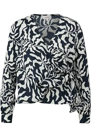 QS by s.Oliver Wickelbluse aus Satin