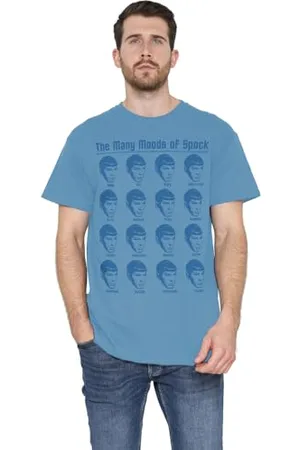 Star Trek Unisex Many Moods of Spock T-Shirt, , XXL