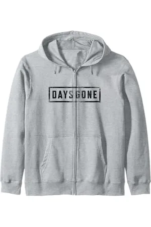 Playstation 3 Days Gone Iconic Distressed Big Chest Logo V2 Kapuzenjacke