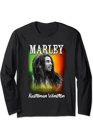 Bob Marley Rastaman Sonnenuntergang Langarmshirt
