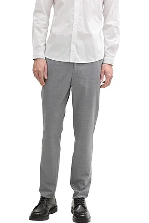 TOM TAILOR Herren 1044723 Hose, 37538-Grey Black Grindle, 34 W/32 L