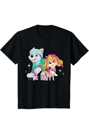 Paw Patrol Kinder - Everest Skye Be Happy T-Shirt