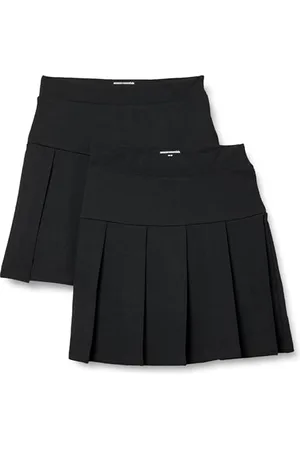 Amazon Mädchen Uniform Skort-Faltenrock, 2er-Pack, , 10 Jahre