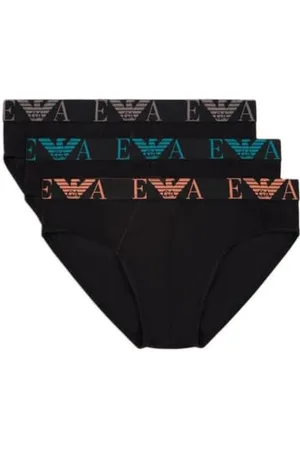 Emporio Armani Herren 3-Pack Brief Slip, , XL
