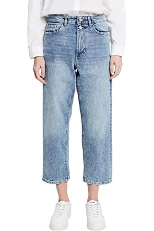 ESPRIT Damen 991ee1b335 Jeans, Blue Light Washed, 30W EU
