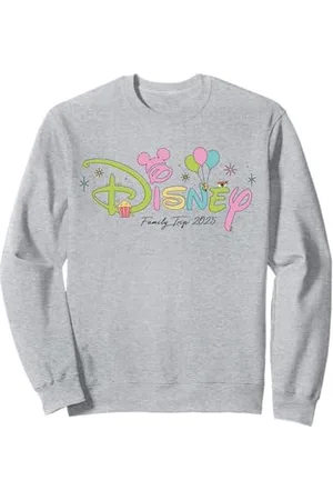Disney Family Trip Celebration Logo Birthday Vacation 2025 Sweatshirt