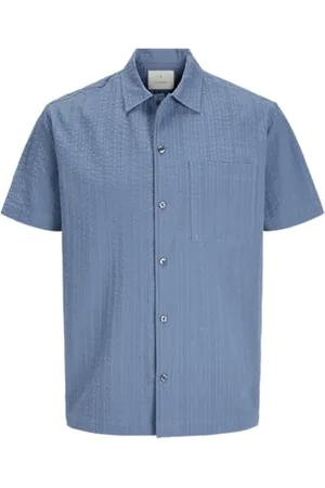 JACK & JONES Jprcceaston Seersucker S/S Shirt