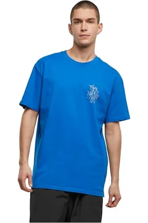Mister Tee Herren T-Shirt 100% Baumwolle Kobaltblau M