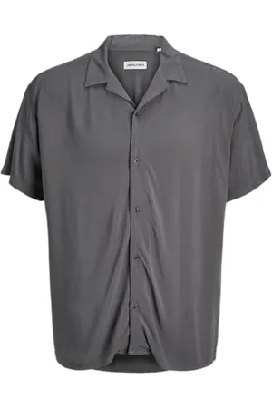 JACK & JONES JJEJEFF SOLID Resort Shirt S/S SN PLS