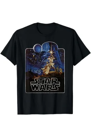 STAR WARS Epic Classic New Hope Vintage Poster Badge T-Shirt T-Shirt