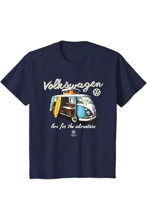 Volkswagen Kinder Typ 2 T1 Campervan Live For The Adventure Kids T-Shirt
