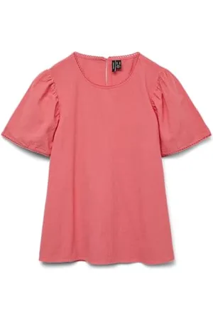 VERO MODA Vmpretty Ss Top WVN Ga Noos