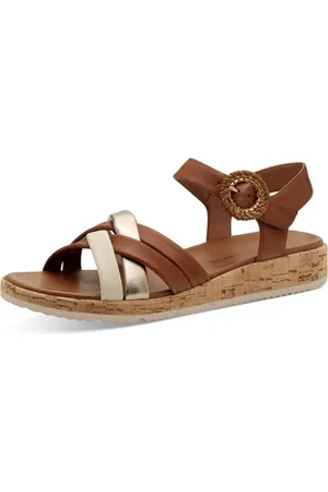 Tamaris Sandalette Damen Bequem braun,EU 37