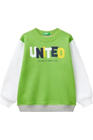 Benetton Kinder und Jugendliche Maglia G/C M/L 3j70g10hw Sweatshirt ohne Kapuze, , 3 Jahre