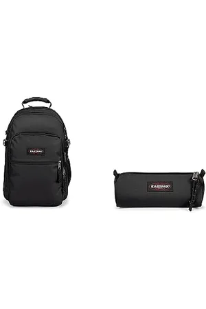 Eastpak Tutor Rucksack, 48 cm, 39 L, Black & BENCHMARK SINGLE Federmäppchen, 21 cm, (Black)