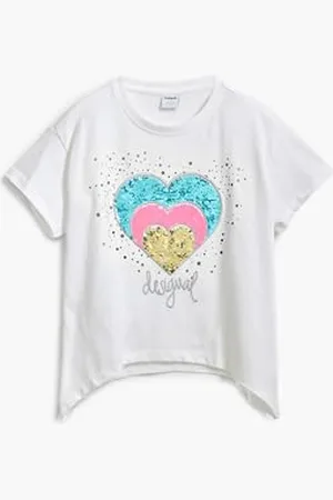 Desigual Mädchen Ts_Day T-Shirt, , 12 Jahre