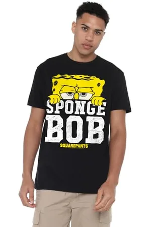 Spongebob Unisex Squarepants Large Icon Adult T-Shirt, , 5XL