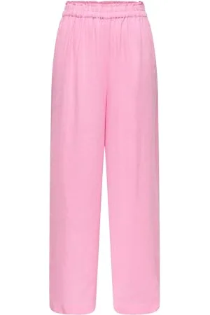 ONLY Female Hose mit weitem Beinschnitt ONLTOKYO Hohe Taille Gerade geschnitten Hose mit weitem Beinschnitt