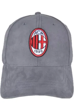 AC Milan Unisex 143509 Grigio Baseballkappe, , One Size