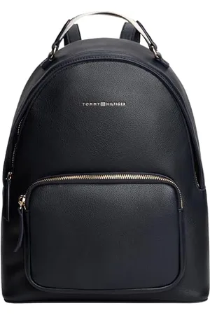 Tommy Hilfiger Damen Rucksack Logotape Mittelgroß, Blau (Space Blue Corp), Einheitsgröße