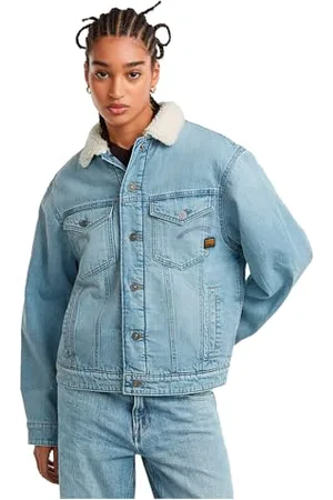 G-Star Damen Relaxed Sherpa Jacke, , M