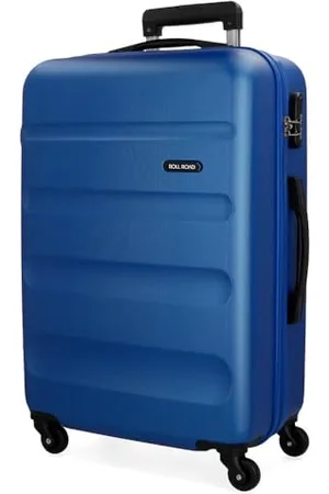 Roll Road Flex Großer Koffer 51x74x28 cms Hartschalen ABS Kombinationsschloss 91L 3,8Kgs 4 Räder