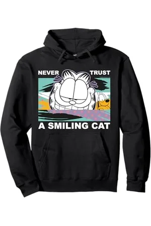 Garfield Traue niemals einer lächelnden Katze Pullover Hoodie