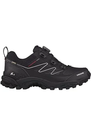 Viking Unisex Anaconda 4x4 Low GTX BOA Walking Shoe, Black/Orange, 45 EU