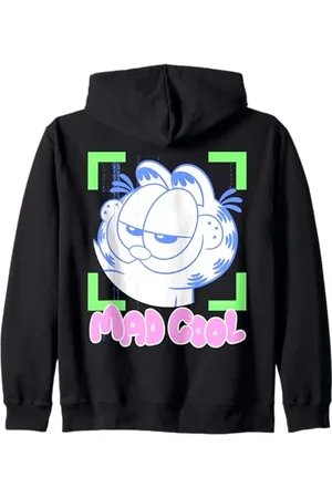 Garfield Mad Cool Retro Katze Kapuzenjacke