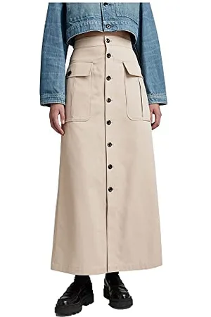 G-Star RAW Damen Button Down Long Pocket Rock