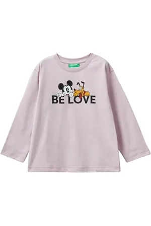 Benetton Unisex Kinder M/L 3096g10c7 T-Shirt, , 2 Jahre