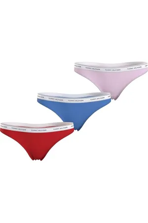 Tommy Hilfiger 3 Pack Thong (Ext Sizes) Stringtangas Damen, , 3XL