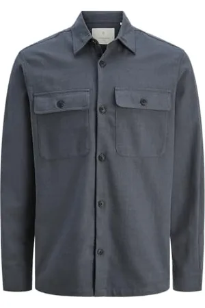 JACK & JONES Jprccraymond Spring Solid Overshirt Sn