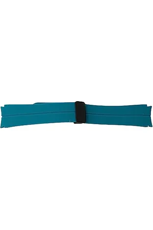 System-S Armband 20 mm aus Silikon für Samsung Galaxy Watch 5 4 Smartwatch in Blau