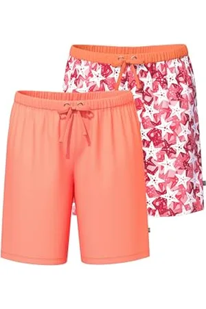 Ulla Popken Damen große Größen Übergrößen Plus Size 2 pcs Shorty, Starfish