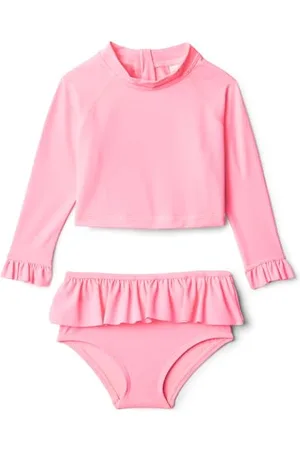 Amazon X Sofia Grainge 2-teiliges Langarm-Rashguard-Set für Baby Mädchen, , 6-9 Monate