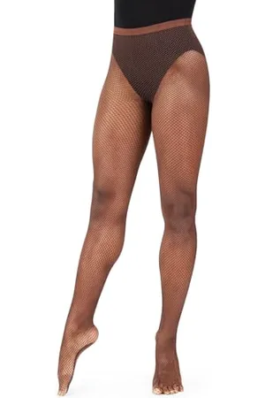 Capezio Damen Professional Fishnet Seamless Tight Strumpfhose, , XL EU