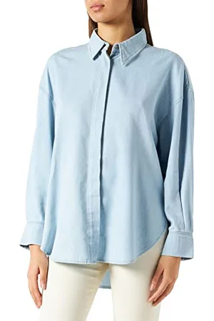 7 for all Mankind Damen JSWHB760SL Bluse, , M