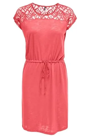 ONLY Onlsindy Life S/S O-Neck Mix Dress JRS