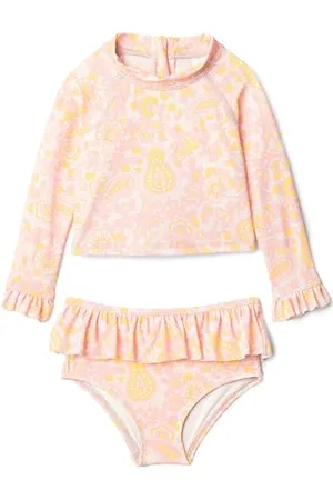 Amazon X Sofia Grainge Baby Mädchen 2-teiliges Langarm-Rashguard-Set, , 3-6 Monate